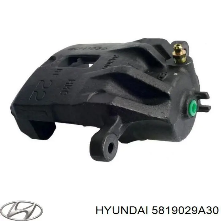 5819029A30 Hyundai/Kia суппорт тормозной передний правый