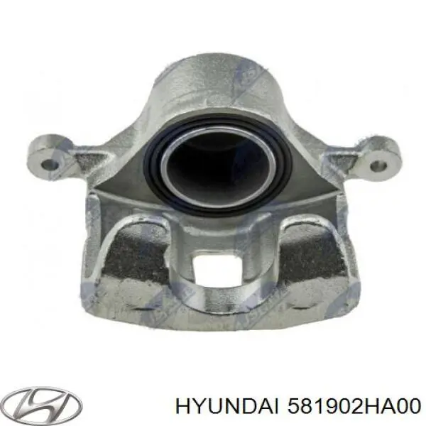 581902HA00 Hyundai/Kia suporte do freio dianteiro direito