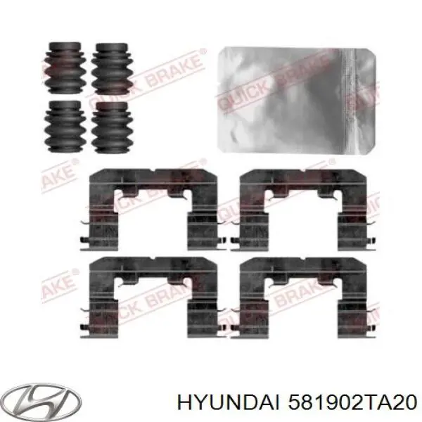  Hyundai/Kia 581902TA20 цена, от 76.02 USD
