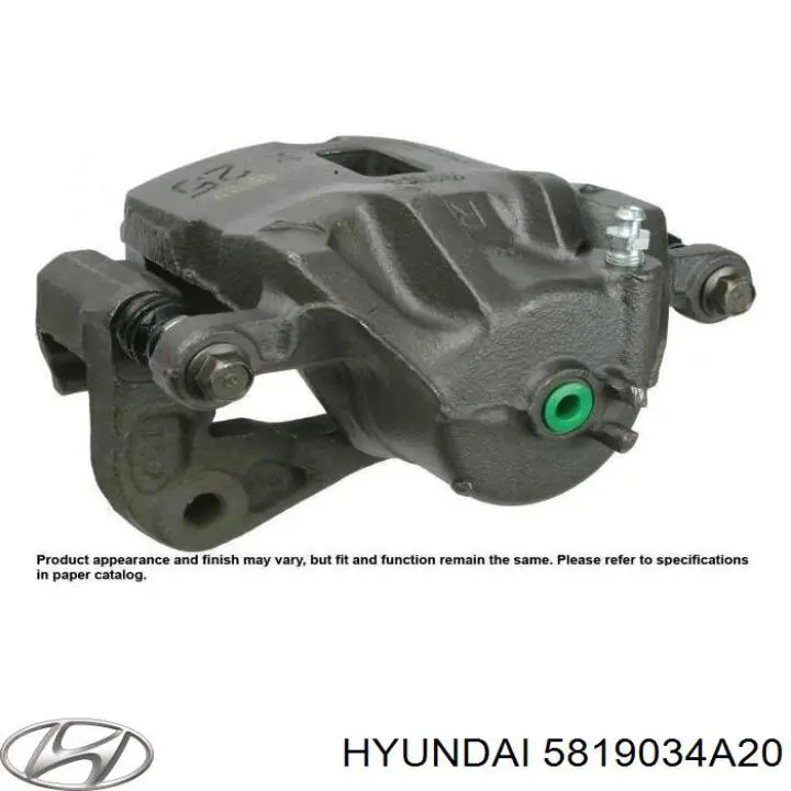 Суппорт тормозной передний правый 5819034A20 Hyundai/Kia