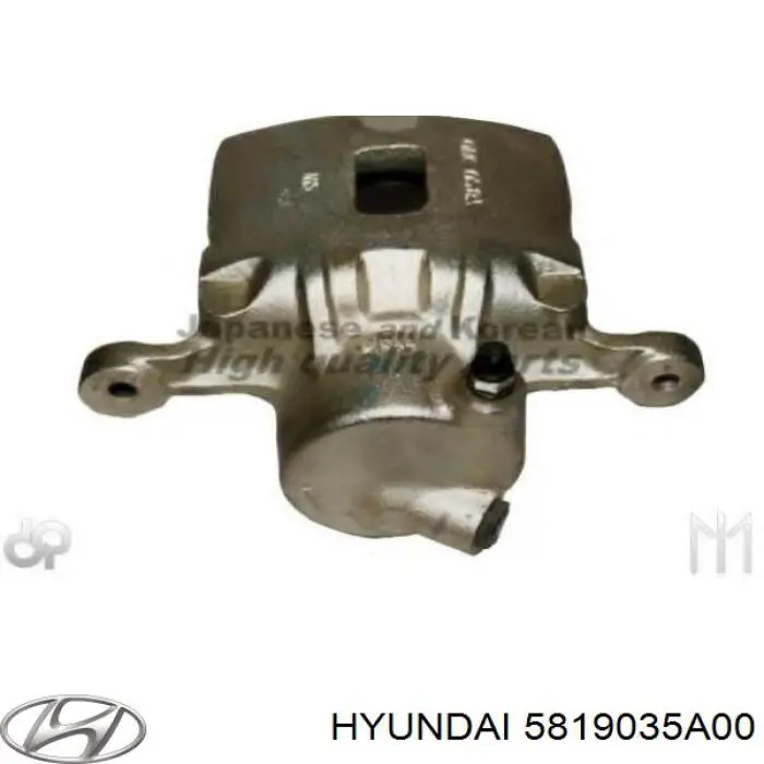 Суппорт тормозной передний правый 5819035A00 Hyundai/Kia