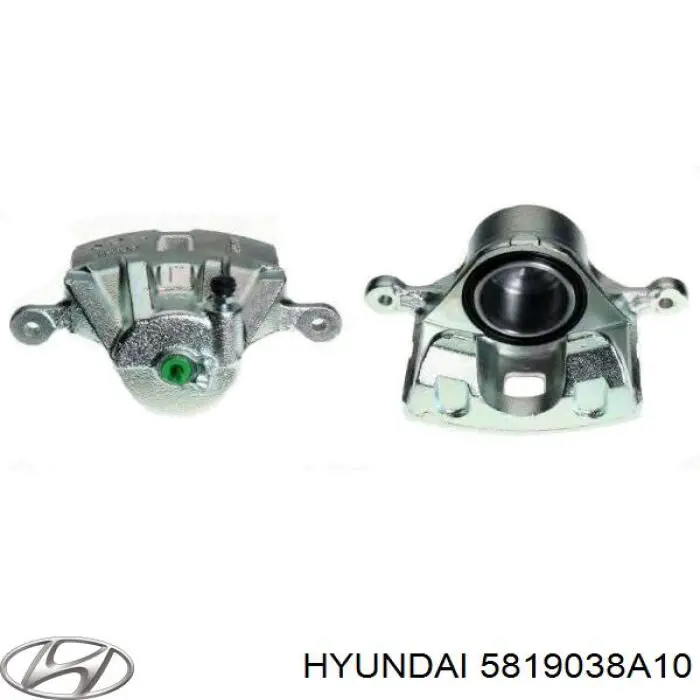 5819038A10 Hyundai/Kia suporte do freio dianteiro direito