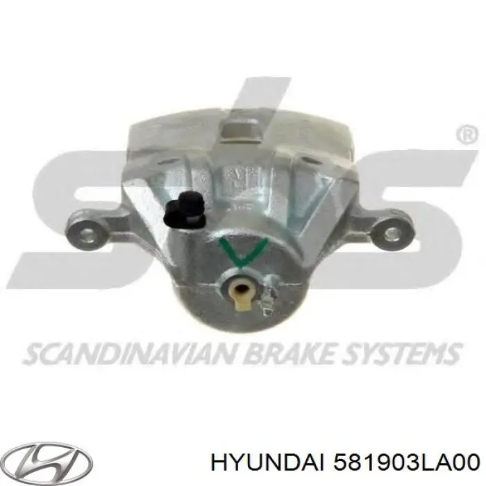 Суппорт тормозной передний правый 581303L000 Hyundai/Kia