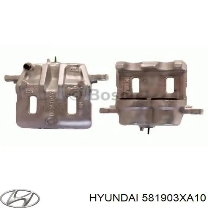 Купить 581903XA10 Hyundai/Kia Суппорт тормозной передний правый