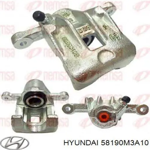 Суппорт тормозной передний правый 58190M3A10 Hyundai/Kia