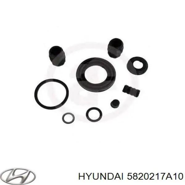 Ремкомплект суппортов Hyundai/Kia 5820217A10 цена, от 16.53 USD