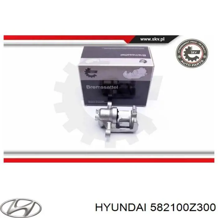 Суппорт задний левый 582100Z300 Hyundai/Kia