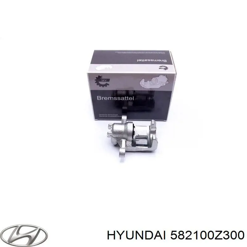 Суппорт тормозной левый задний Hyundai/Kia 582100Z300