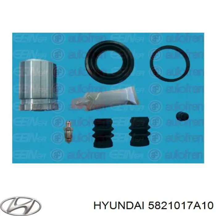 5821017A10 Hyundai/Kia Ремкомплект заднего тормозного суппорта