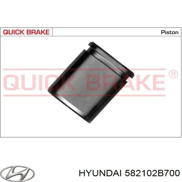 Суппорт задний левый 582102B010 Hyundai/Kia