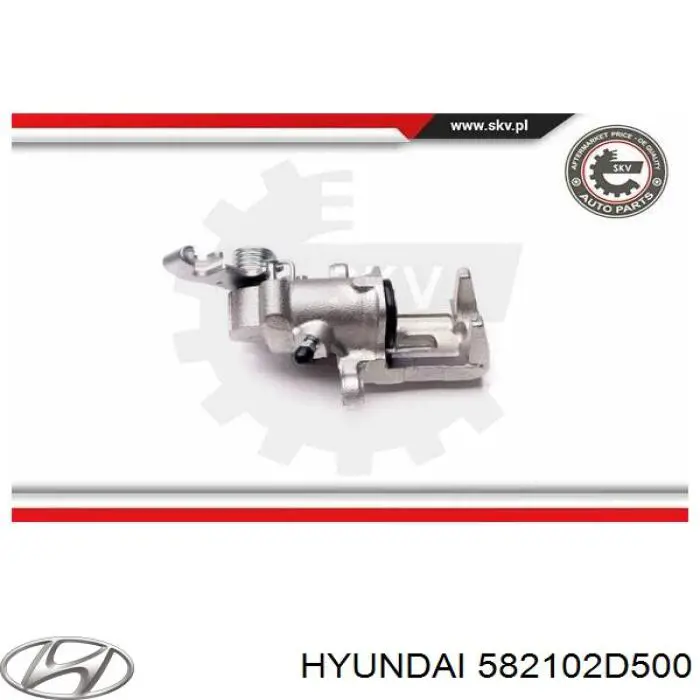 Купить 582102D500 Hyundai/Kia Суппорт задний левый