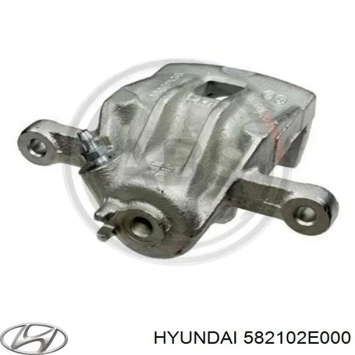 Суппорт тормозной левый задний Hyundai/Kia 582102E000