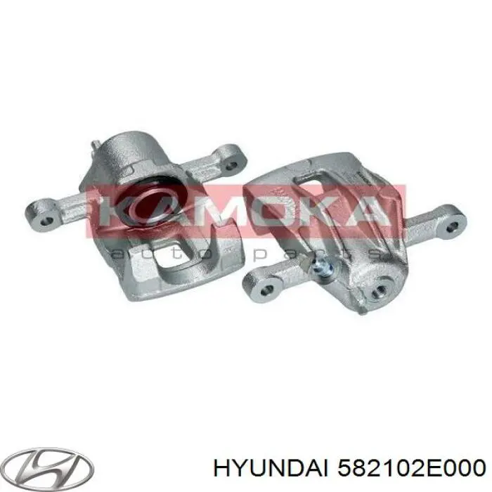582102E000 Hyundai/Kia Тормозной суппорт задний левый