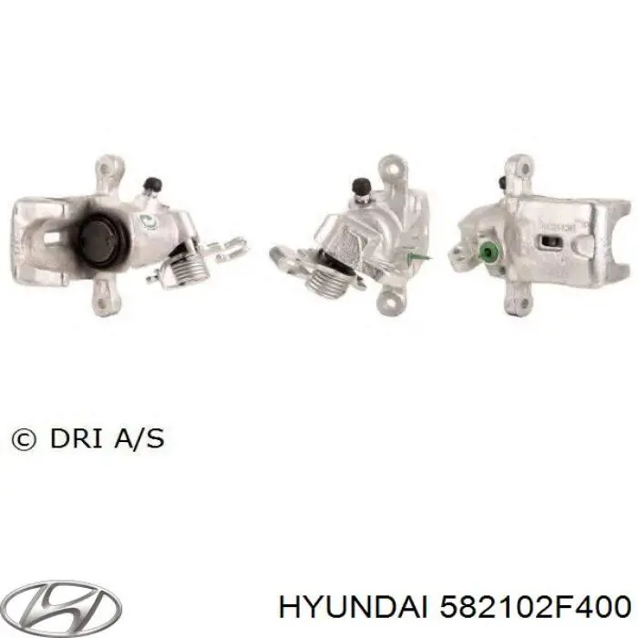 Суппорт тормозной левый задний Hyundai/Kia 582102F400