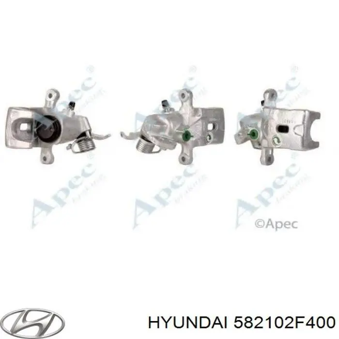 582102F400 Hyundai/Kia суппорт тормозной задний левый