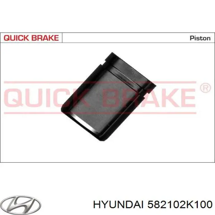 583102KA00 Hyundai/Kia суппорт тормозной задний левый