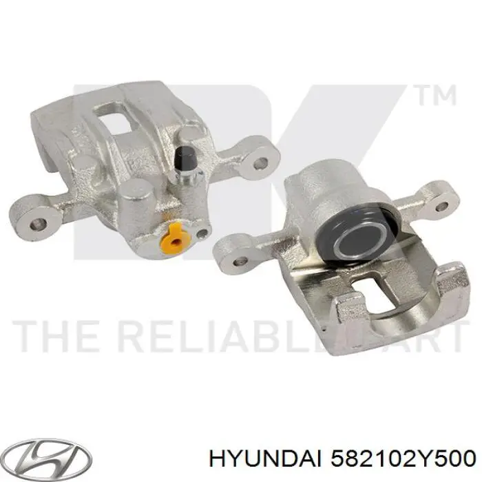 Задний левый суппорт Hyundai/Kia 582102Y500 цена, от 22.88 USD