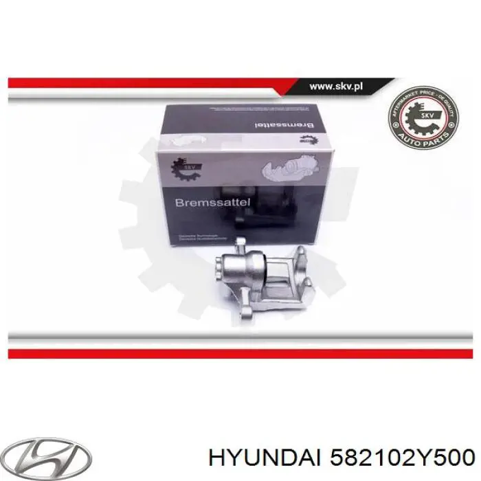 Купить 582102Y500 Hyundai/Kia Суппорт задний левый