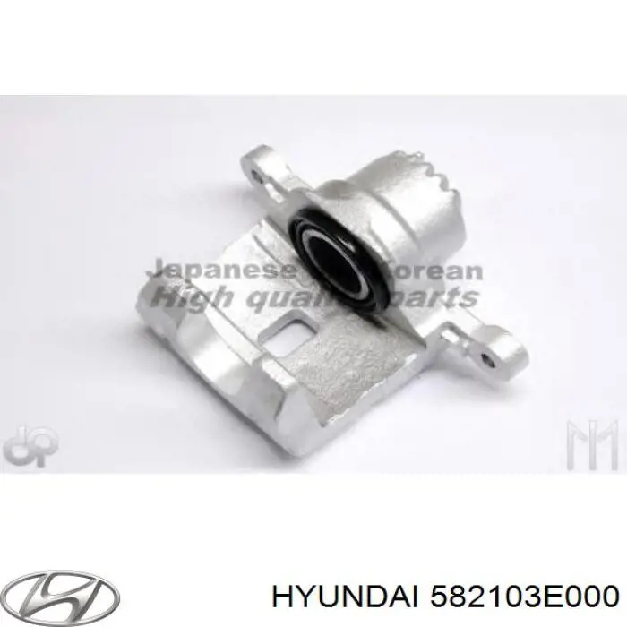 582103E000 Hyundai/Kia suporte do freio traseiro esquerdo