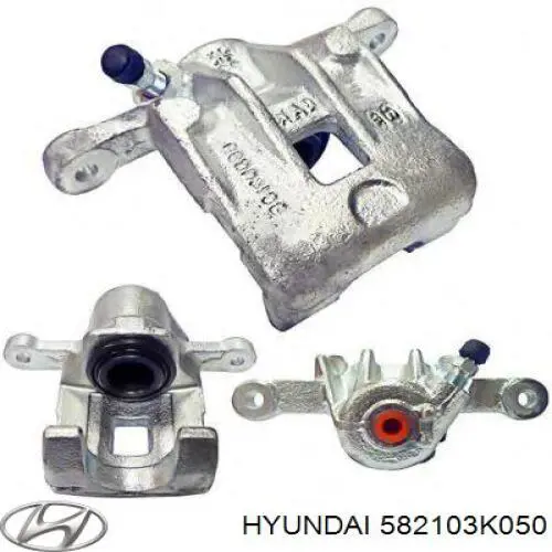 Суппорт тормозной левый задний Hyundai/Kia 582103K050