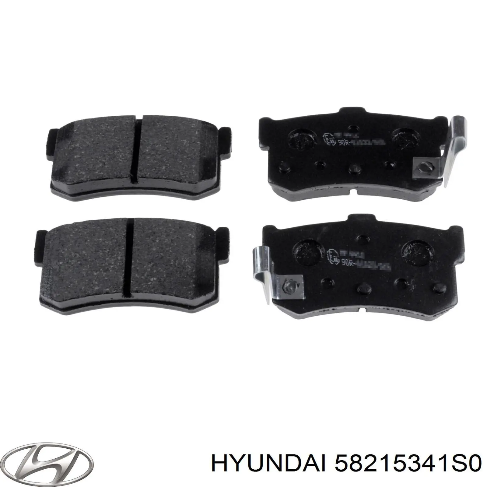 58215341S0 Hyundai/Kia колодки тормозные задние дисковые