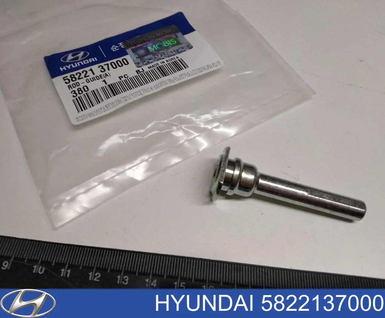 5822137000 Hyundai/Kia guia superior de suporte traseiro