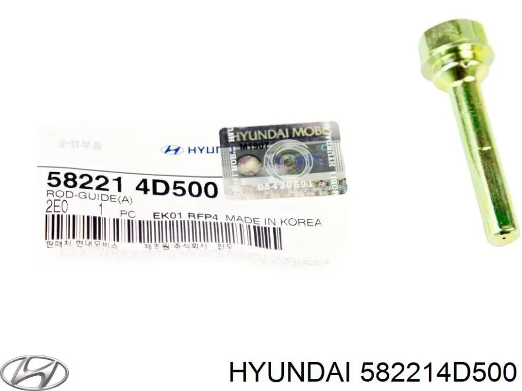 Купить 582214D500 Hyundai/Kia Направляющая суппорта заднего верхняя