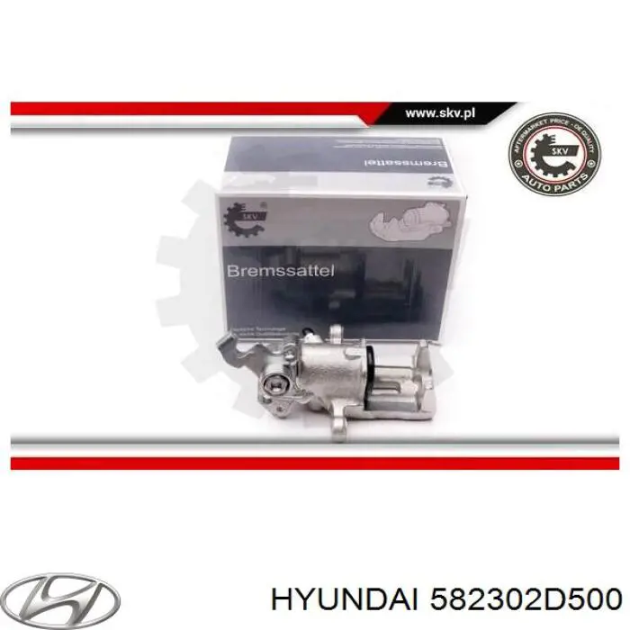 Тормозной суппорт правый задний Hyundai/Kia 582302D500 цена, от 42.33 USD