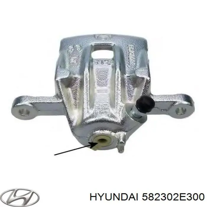 582302E300 Hyundai/Kia suporte do freio traseiro direito