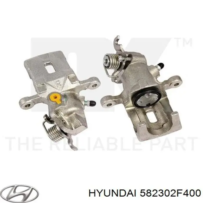 582302F400 Hyundai/Kia Суппорт тормозной задний правый