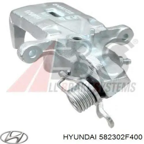 582302F400 Hyundai/Kia суппорт тормозной задний правый