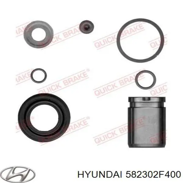 Суппорт задний правый 582302F400 Hyundai/Kia