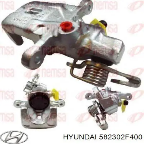 Тормозной суппорт правый задний Hyundai/Kia 582302F400 цена, от 42.33 USD