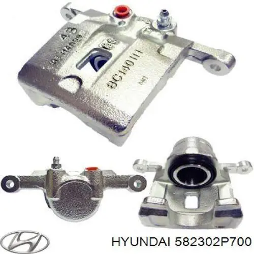 Купить 582302P700 Hyundai/Kia Суппорт задний правый