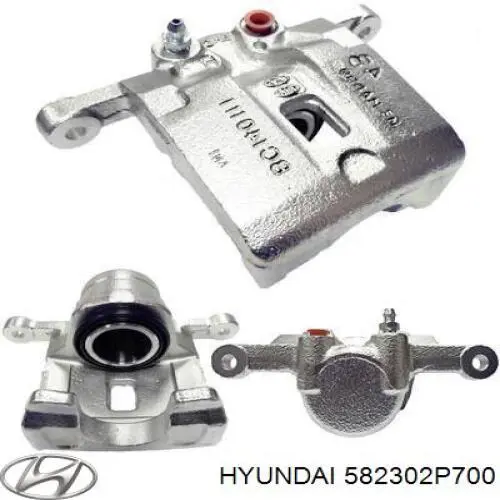 Тормозной суппорт правый задний Hyundai/Kia 582302P700 цена, от 24.07 USD