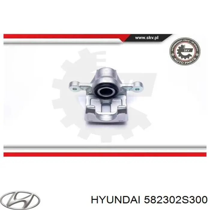 Тормозной суппорт правый задний Hyundai/Kia 582302S300 цена, от 29.68 USD