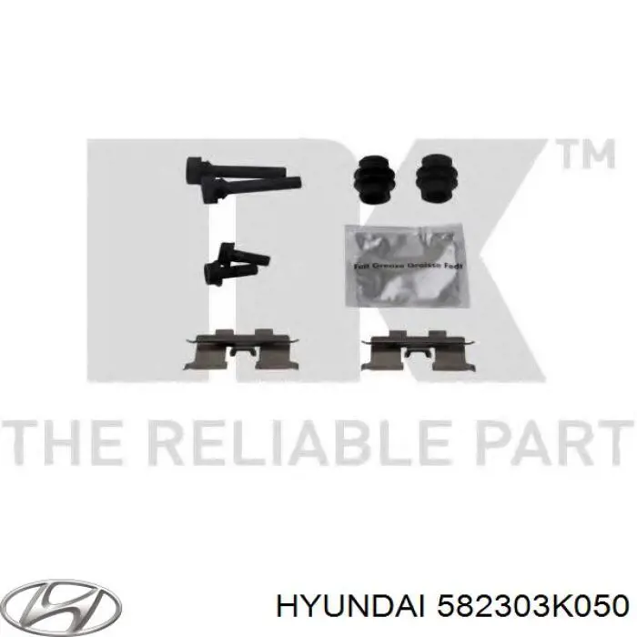 Купить 582303K050 Hyundai/Kia Суппорт задний правый