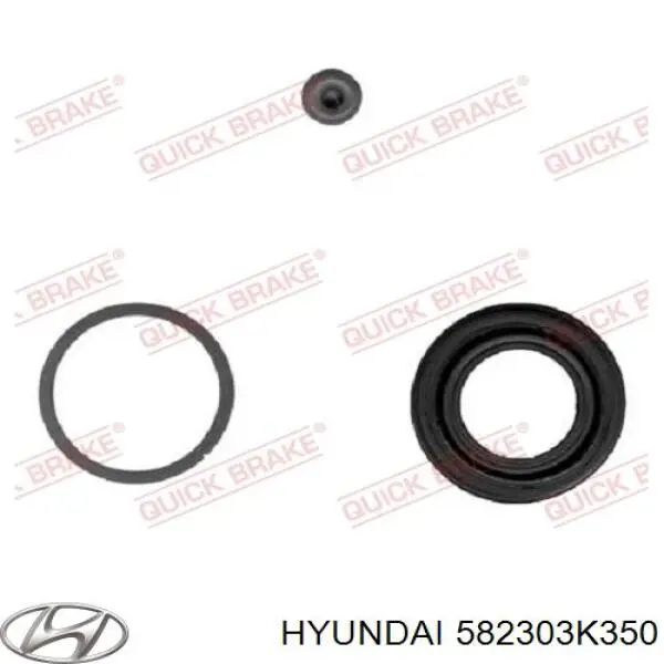 Тормозной суппорт правый задний Hyundai/Kia 582303K350 цена, от 28.53 USD