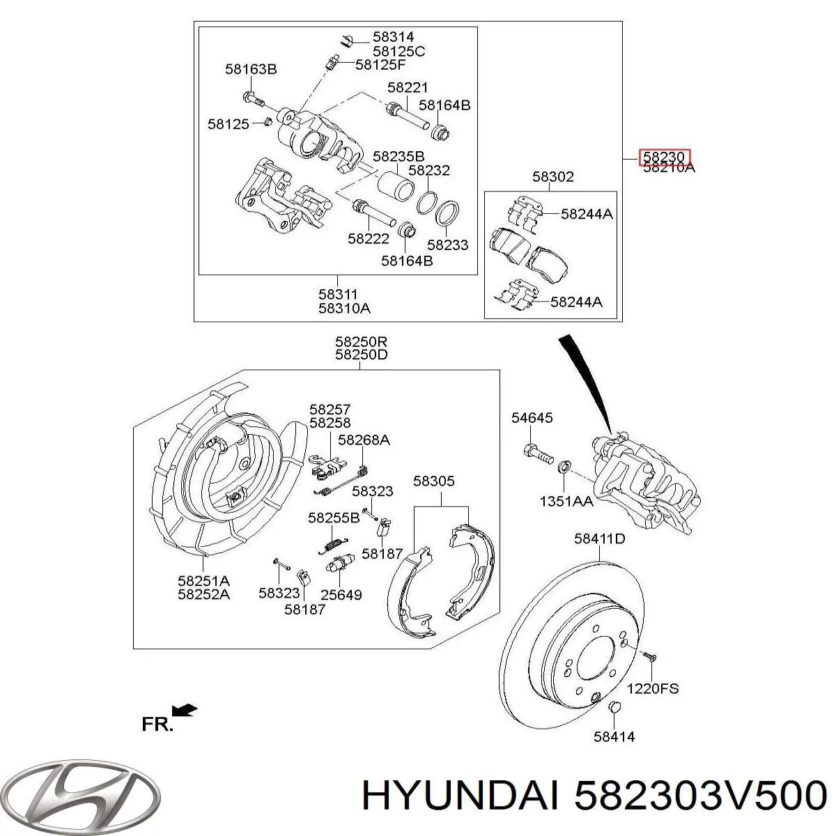 582303V500 Hyundai/Kia 