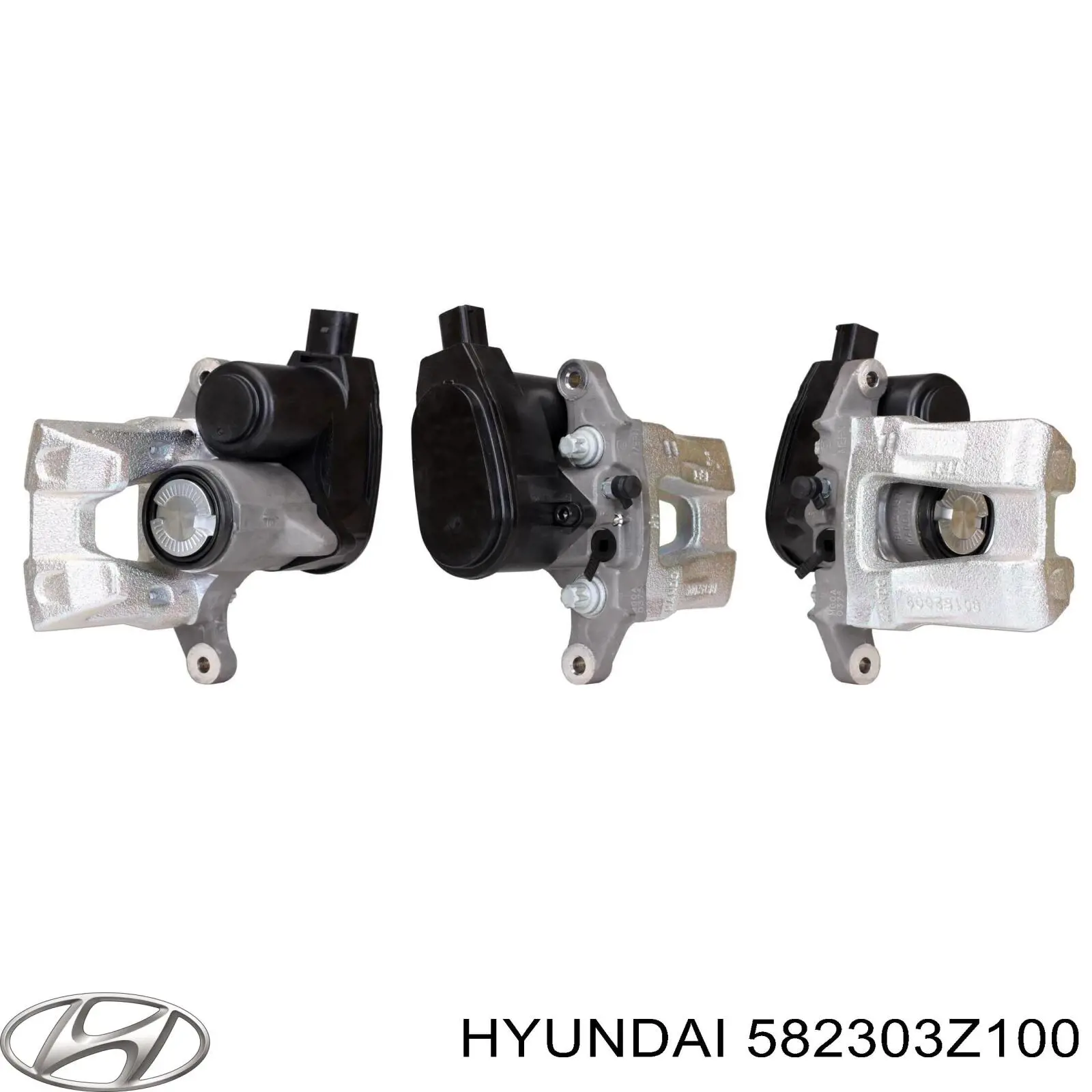 582303Z100 Hyundai/Kia суппорт тормозной задний правый
