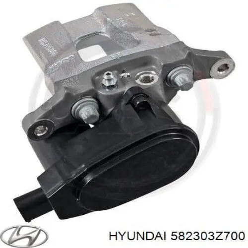 582303Z700 Hyundai/Kia суппорт тормозной задний правый