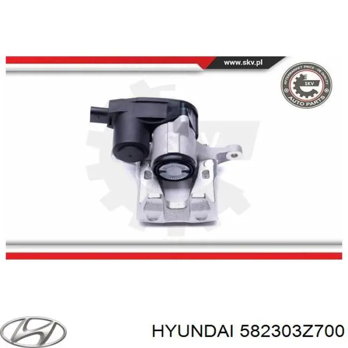 Тормозной суппорт правый задний Hyundai/Kia 582303Z700 цена, от 69.56 USD