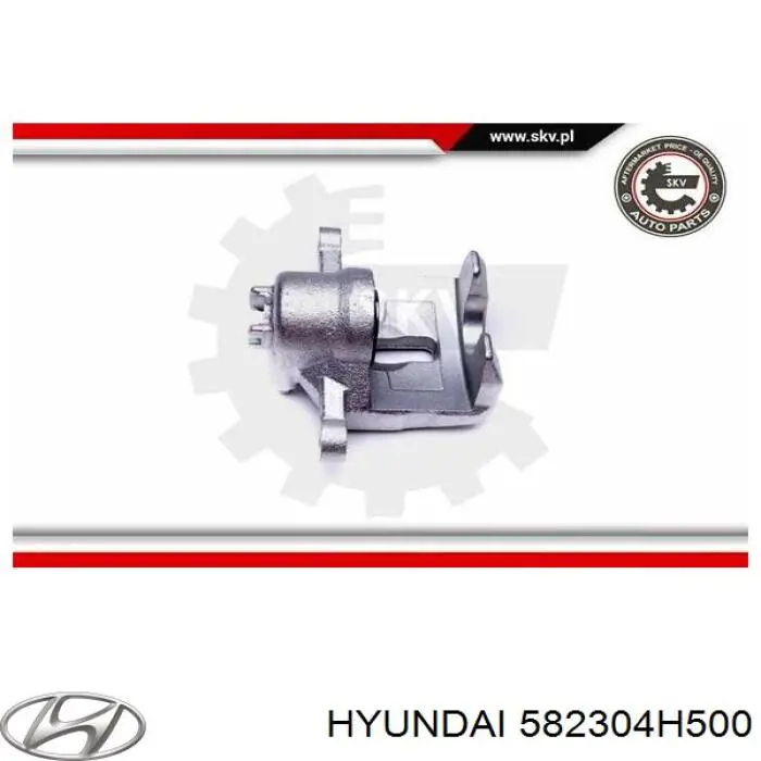 Суппорт задний правый 582304H500 Hyundai/Kia