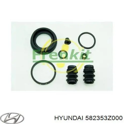 582353Z000 Hyundai/Kia pistão de suporte do freio traseiro