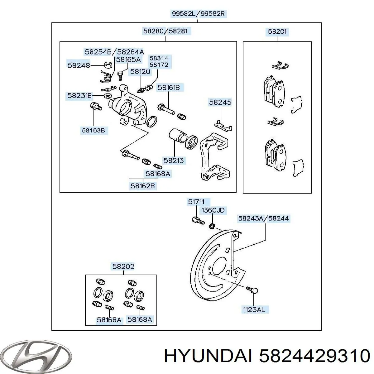  5824429310 Hyundai/Kia