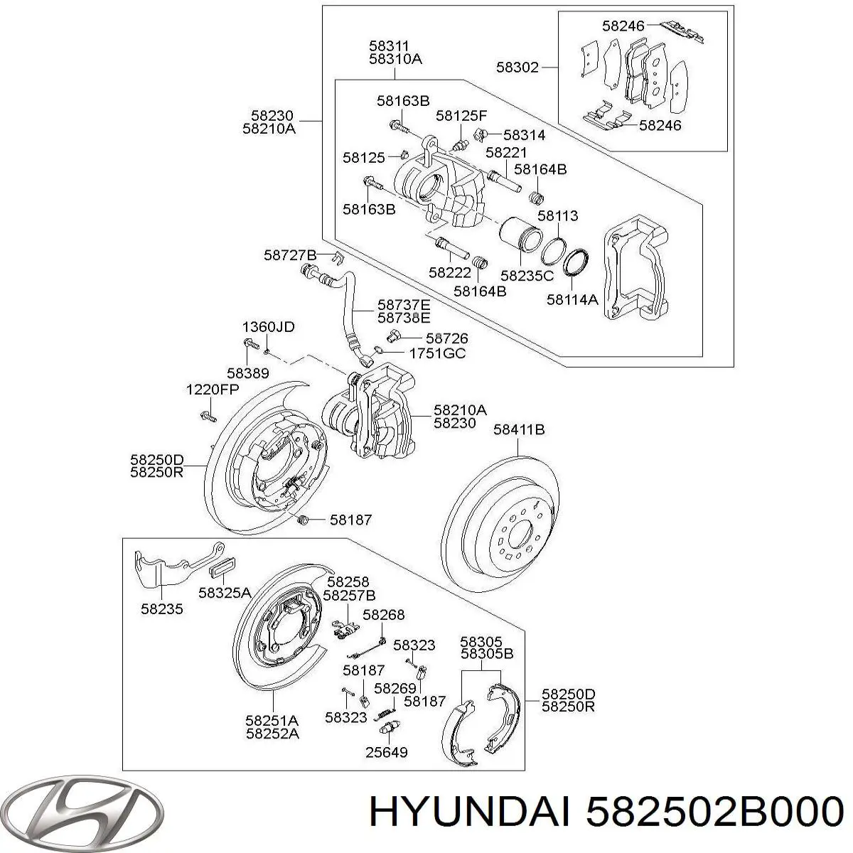 582502B000 Hyundai/Kia