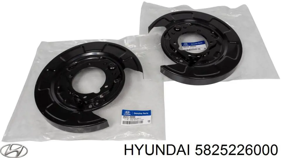 Купить 5825226000 Hyundai/Kia Защита тормозного диска заднего, правая