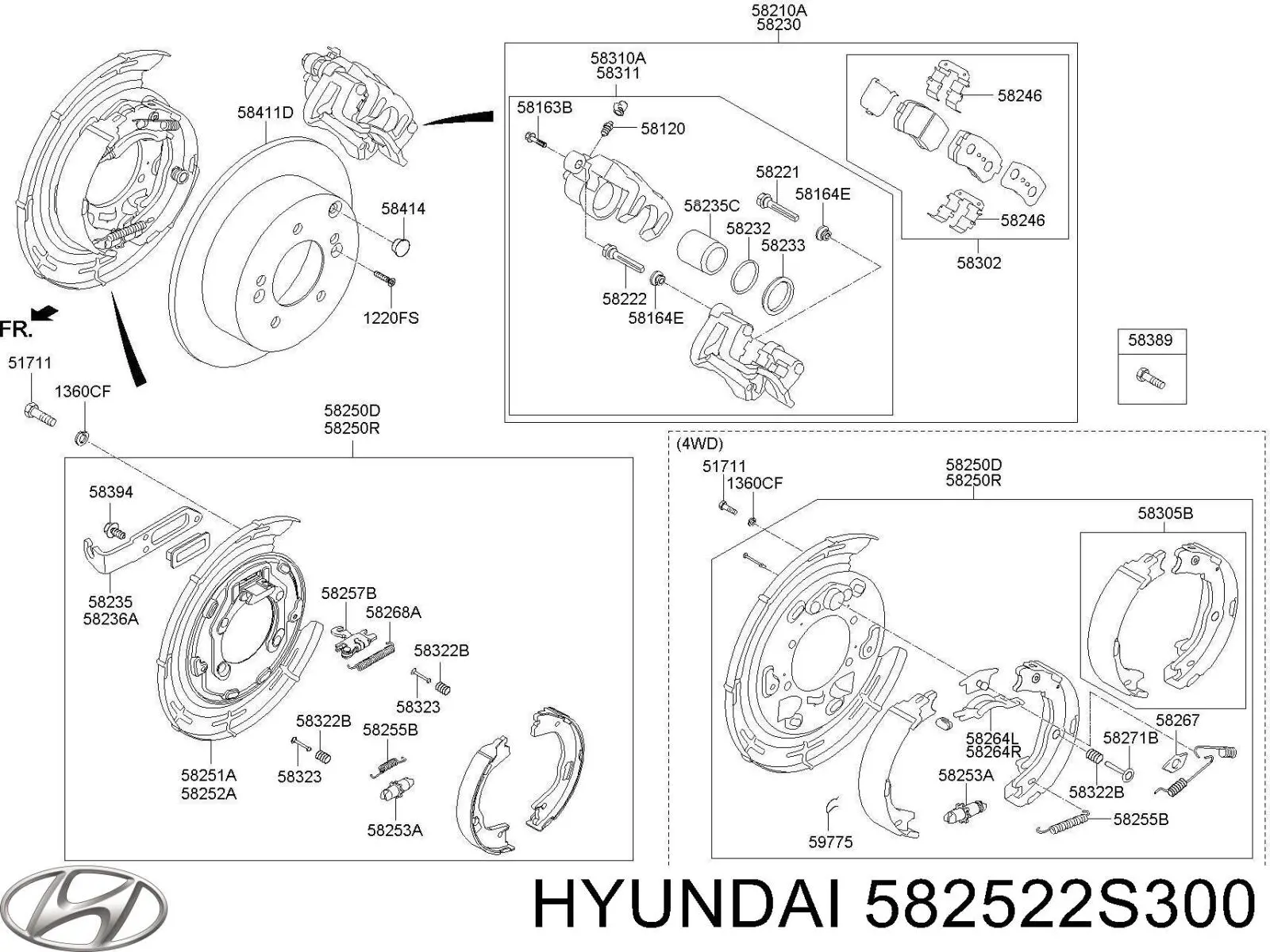 582522S300 Hyundai/Kia 