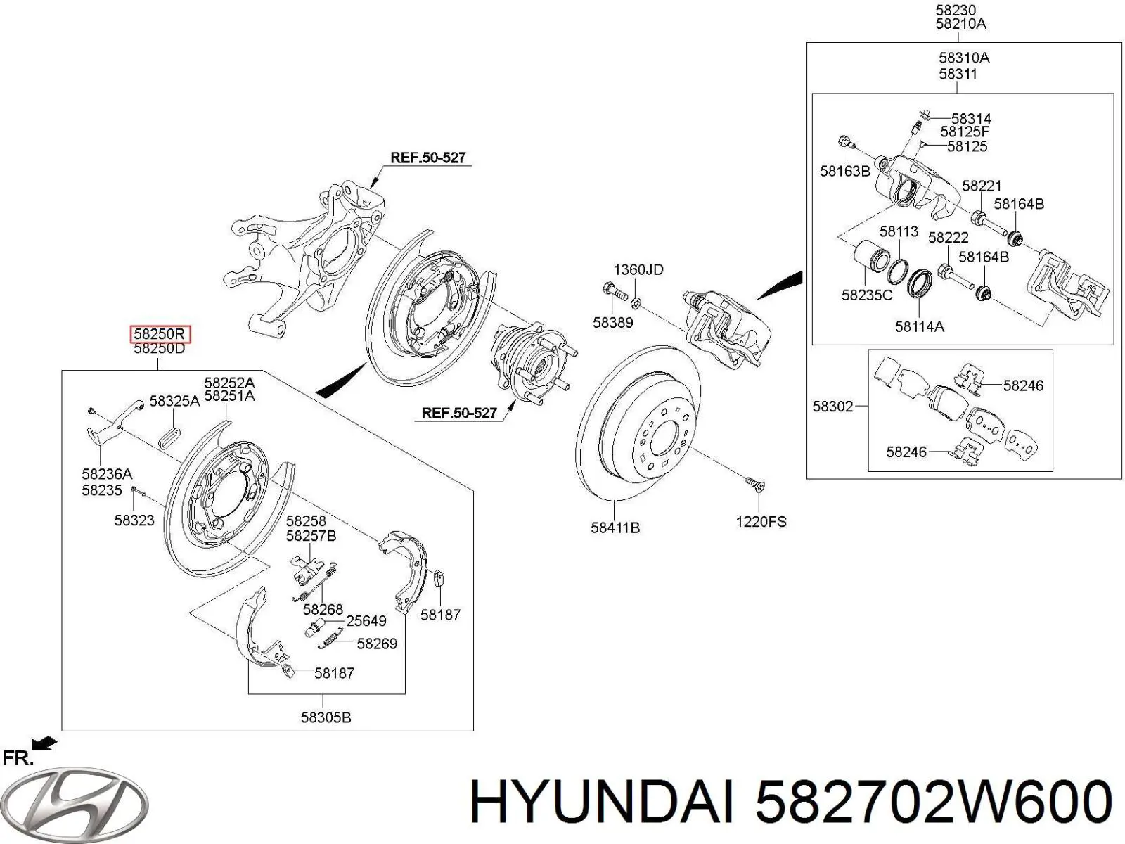 582702W600 Hyundai/Kia 