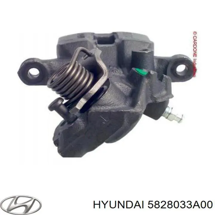 Суппорт задний левый 5828033A00 Hyundai/Kia